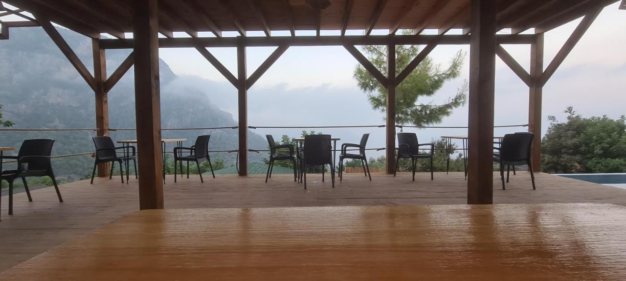 Goat Bungalow And Camping Hotell Faralya Exteriör bild